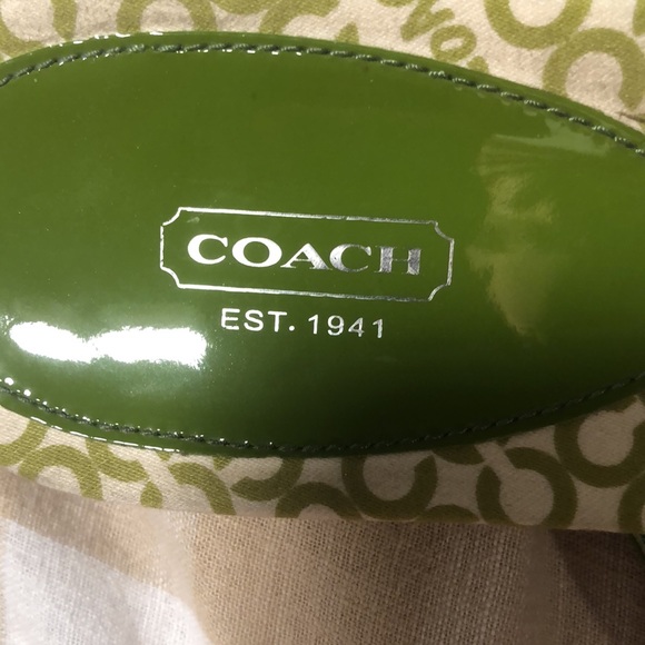 Coach Green Butterfly Sandals - Picture 2 of 3